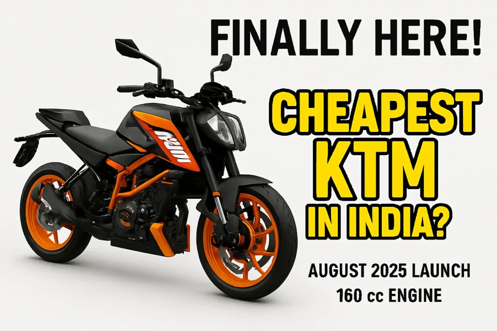 KTM 160 Duke India Launch