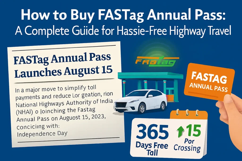 How to Buy FASTag Annual Pass
