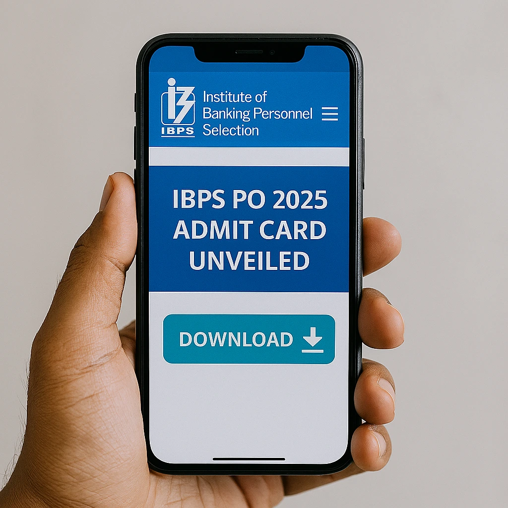 IBPS PO 2025 Admit Card Unveiled: Your Gateway to Banking Dreams Begins August 17