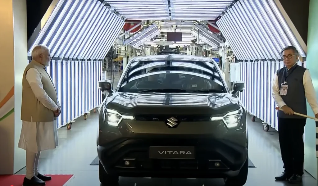PM Modi Flags Off Maruti Suzuki’s First EV Vehicle Export: India’s Electric Revolution Goes Global