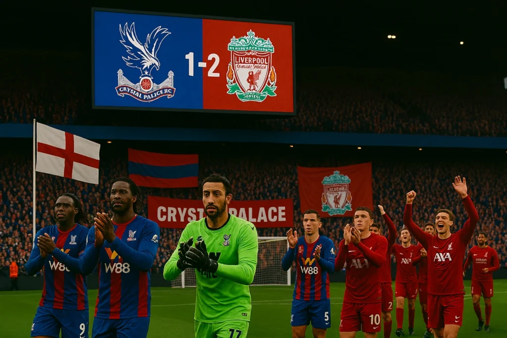 Crystal Palace vs Liverpool
